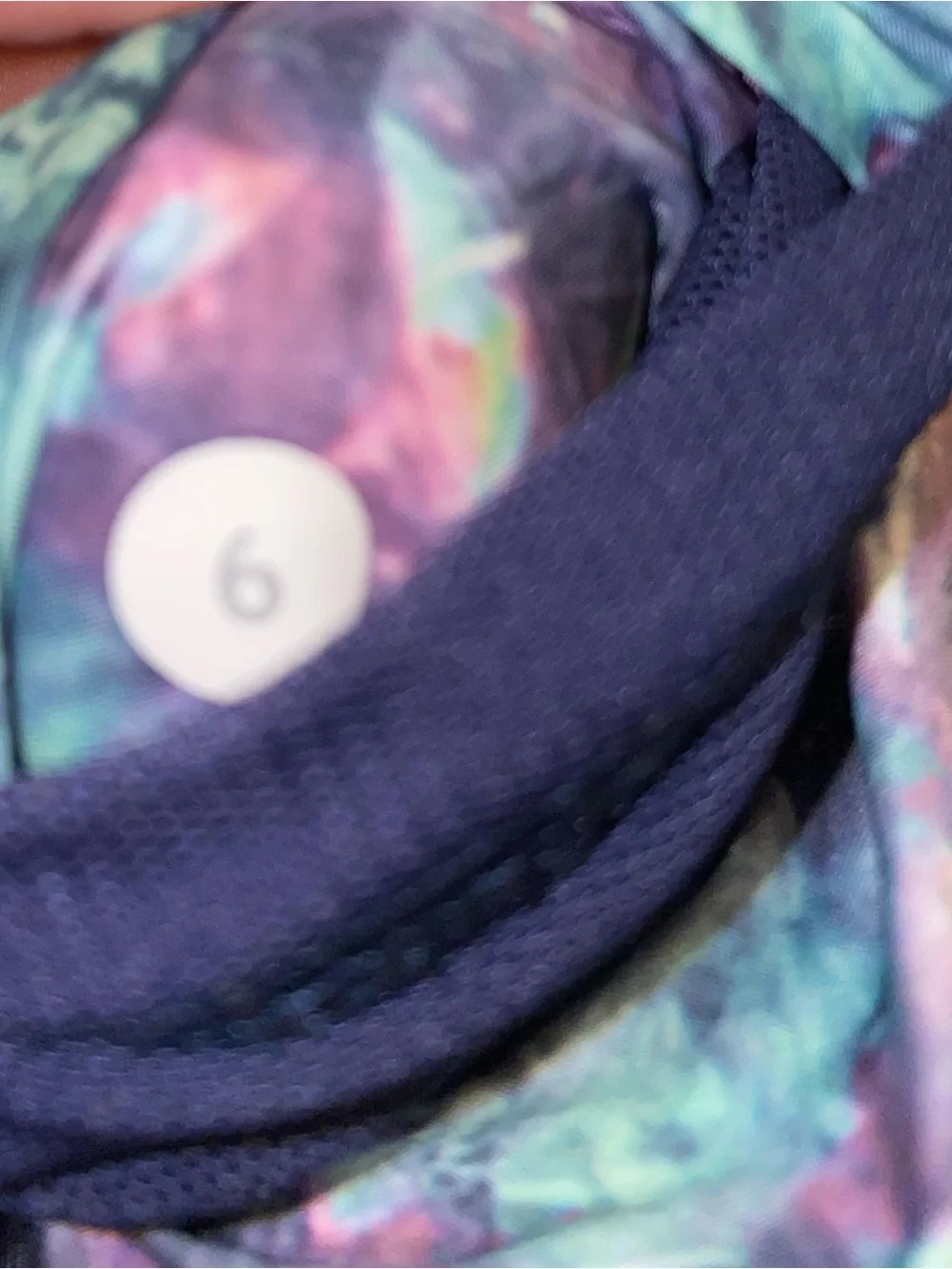 Lululemon Miss Misty Jacket II Iridescent Abstract Print Windbreaker Size 6